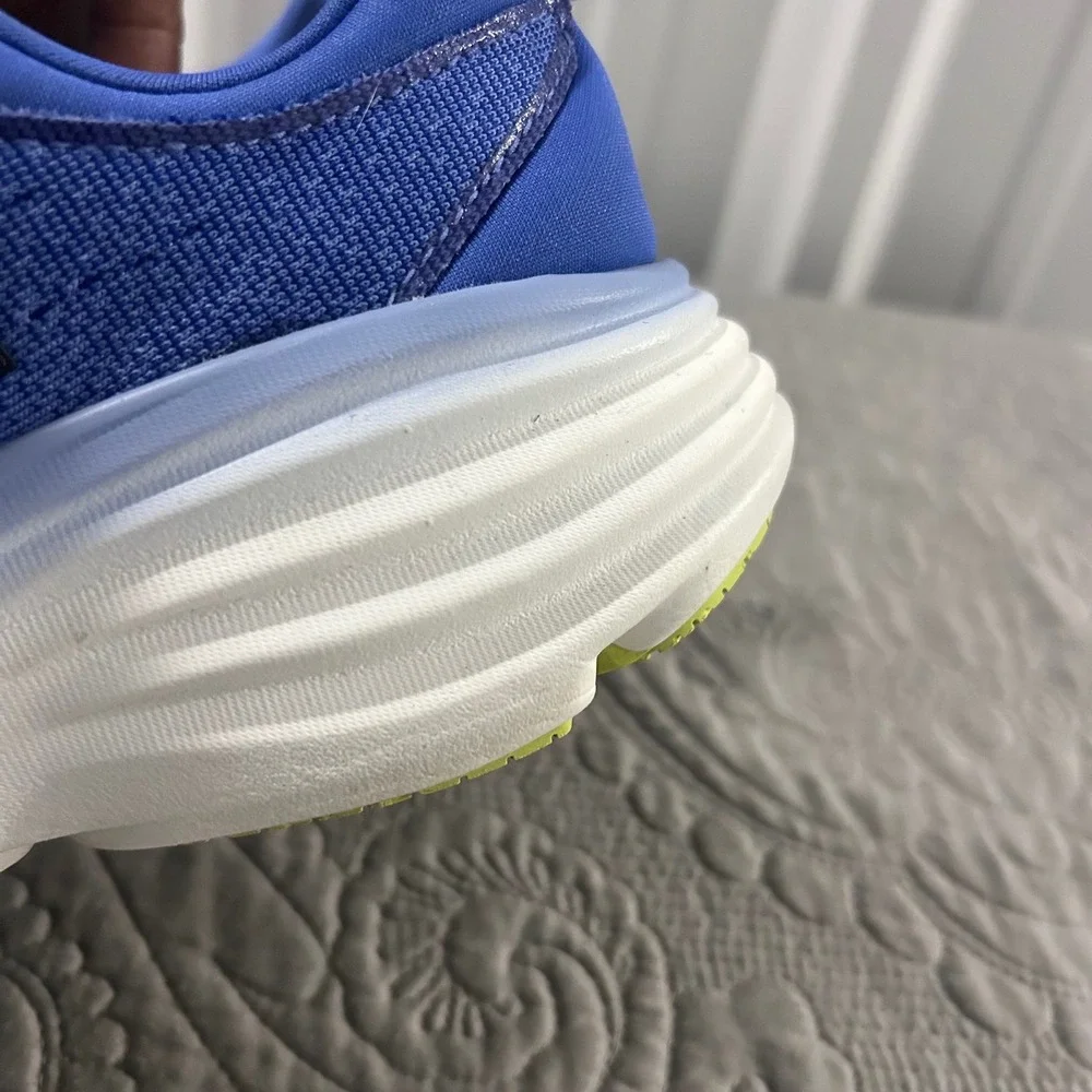 Hoka Bondi 8 Womens Running Shoes Blue Bellwether Evening Sky 1127952 Size 8.5